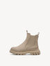 Leder Chelsea Boot - beige Warmfutter, TAUPE, hi-res