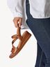 Ledersandalette - braun, COGNAC, hi-res