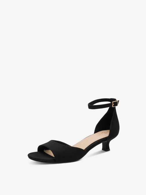 Sandalette - schwarz, BLACK, hi-res