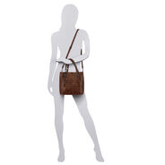 Bag - brown, COGNAC CROCO, hi-res