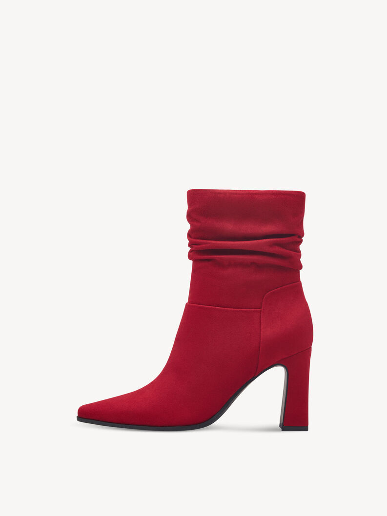 Ankle Boots Marco Tozzi Stiefeletten Rot Rote Marco Tozzi