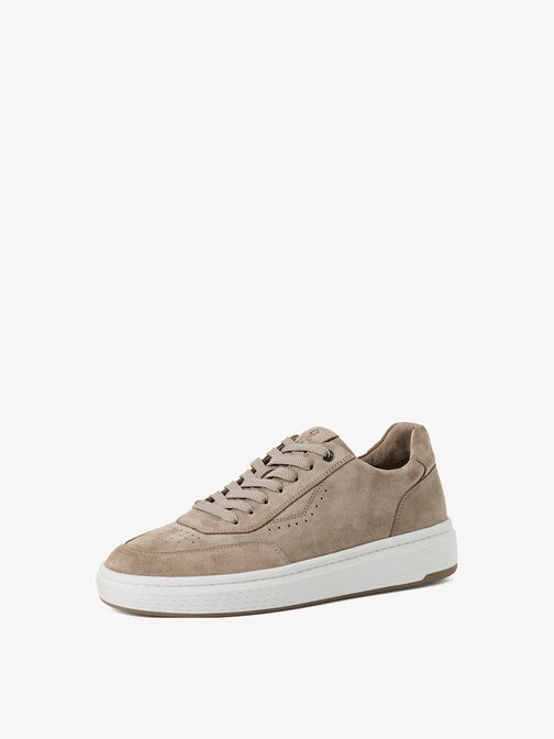 Ledersneaker - beige, TAUPE, hi-res