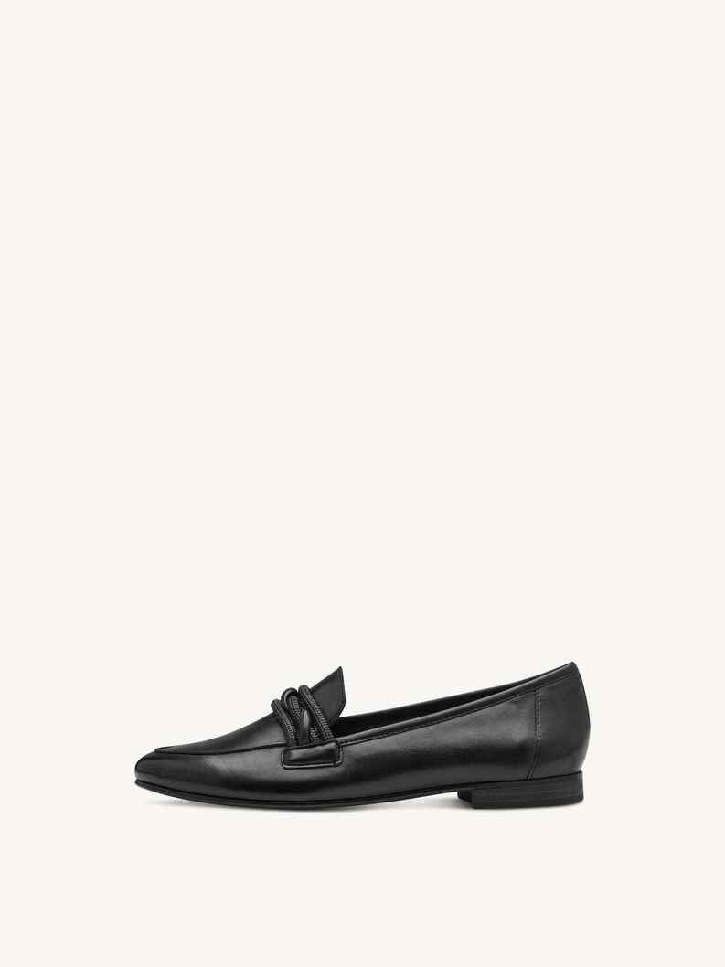 Lederslipper - schwarz, BLACK NAPPA, hi-res