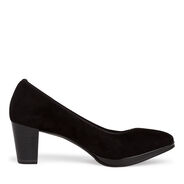 Lederpumps - schwarz, BLACK, hi-res