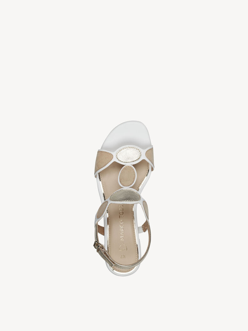 Sandal - white, WHITE COMB, hi-res