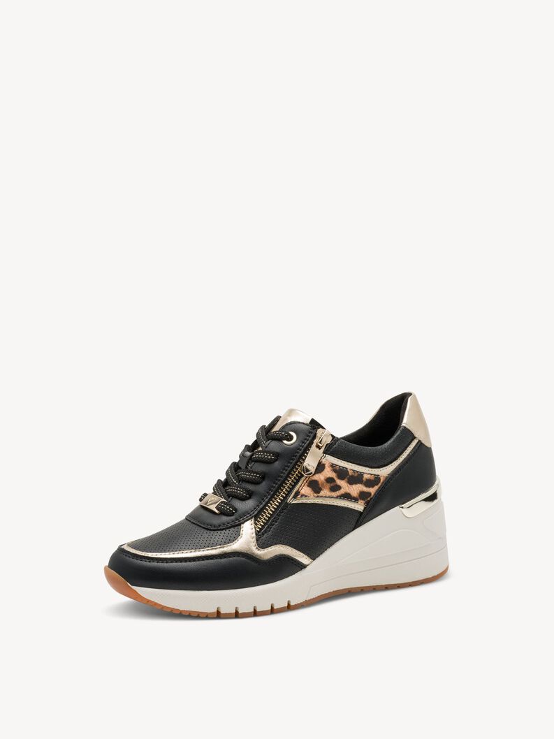 Sneaker - black, BLACK/LEO, hi-res