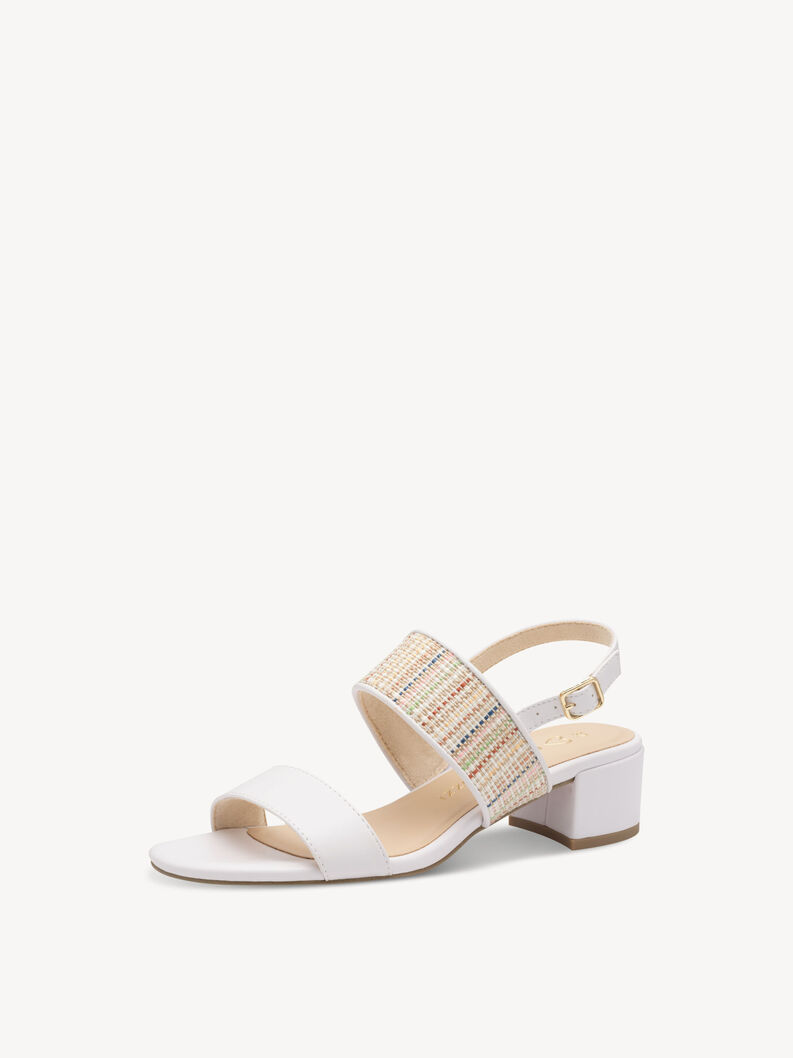 Sandály - bílá, WHITE COMB, hi-res