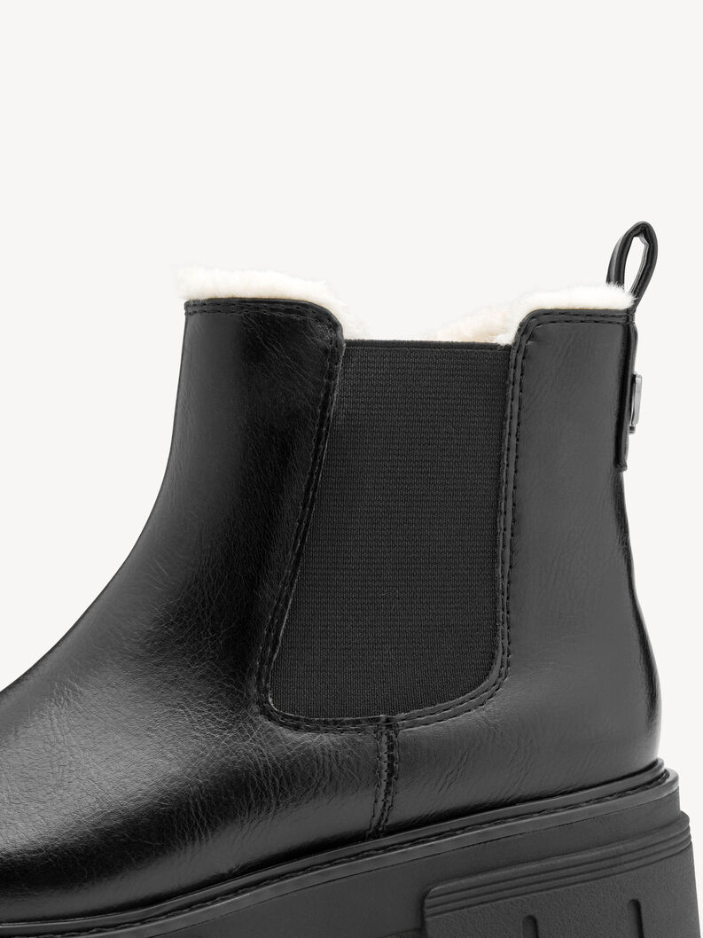 Chelsea Boot - schwarz Warmfutter, BLACK, hi-res