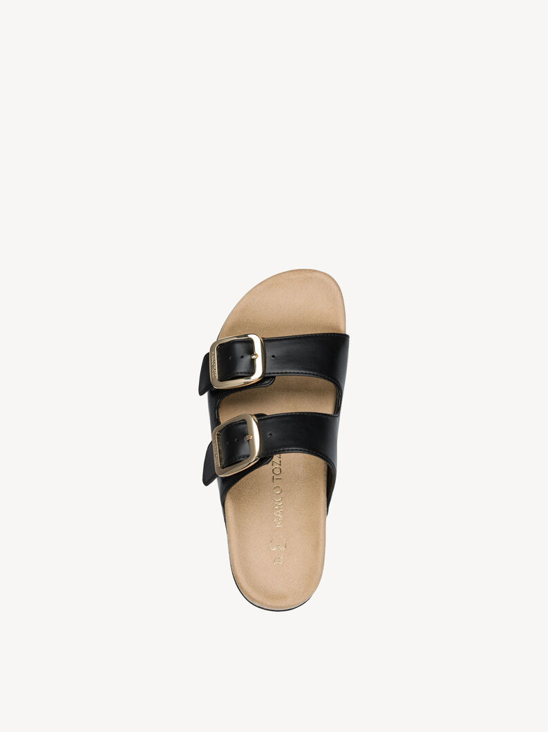 Pantolette - schwarz, BLACK, hi-res