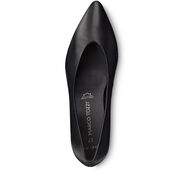 Escarpin en cuir - noir, BLACK ANTIC, hi-res