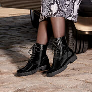 Bootie - black, BLACK PATENT, hi-res