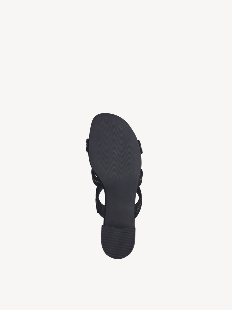 Pantolette - schwarz, BLACK, hi-res