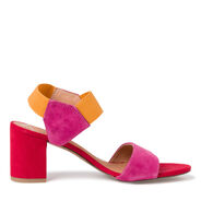 Heeled sandal - rose, PINK COMB, hi-res