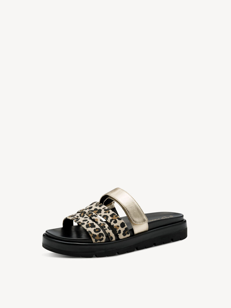 Pantolette - beige, LEO DUNE COMB, hi-res