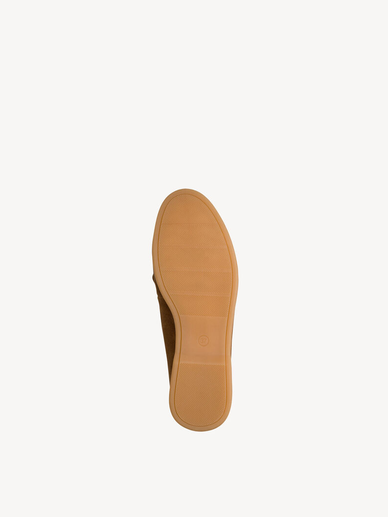 Lederslipper - braun, COGNAC, hi-res