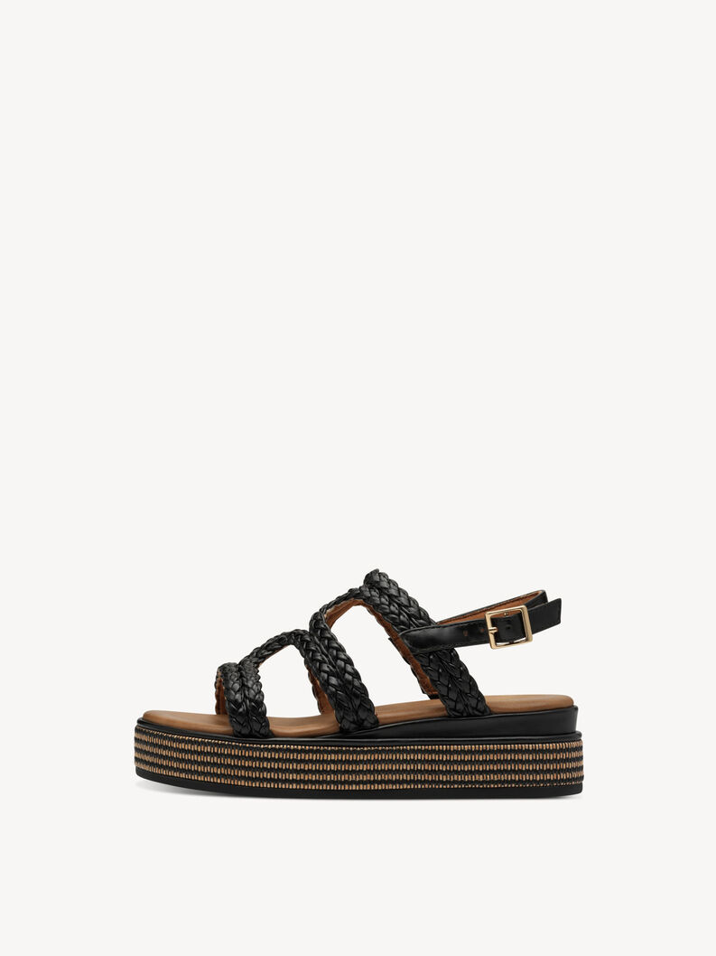 Sandale - schwarz, BLACK, hi-res
