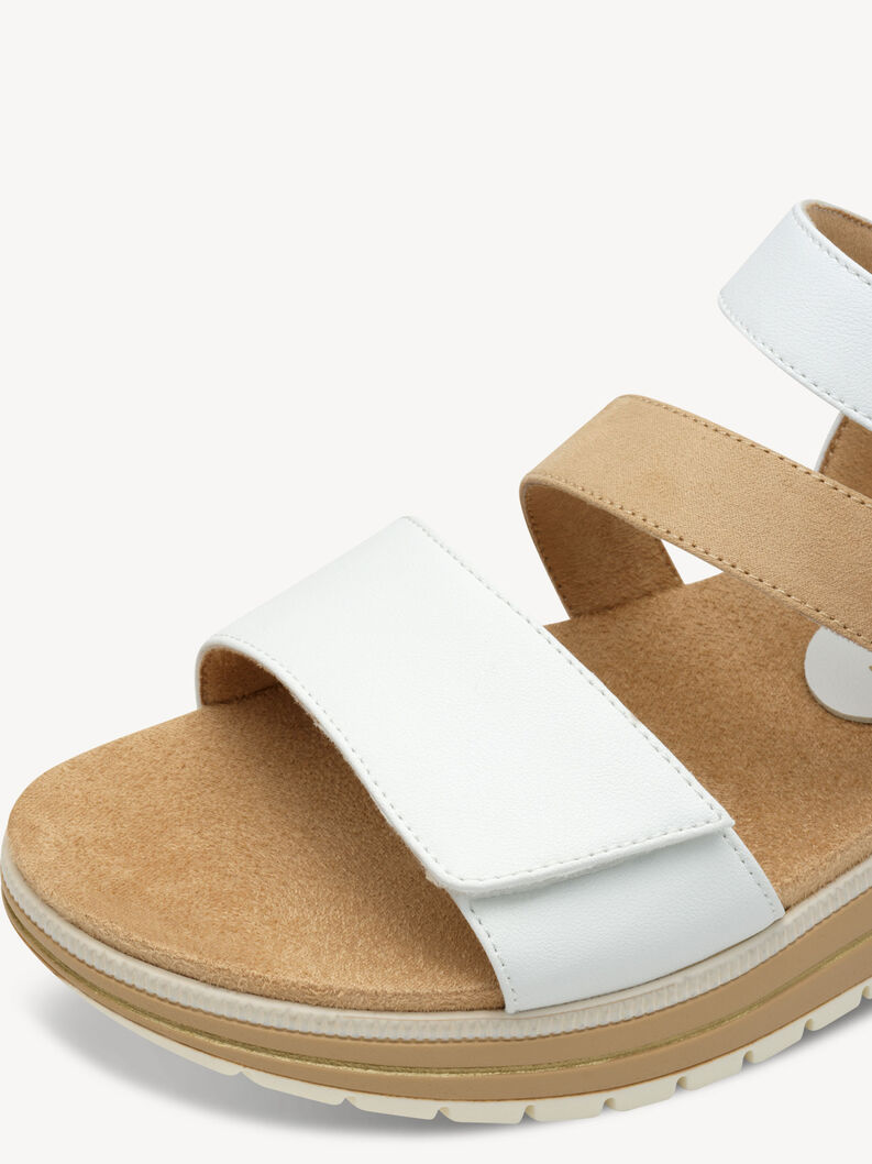 Sandal - white, WHITE COMB, hi-res