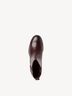 Kožené Kotníčková obuv - červená, BORDEAUX, hi-res