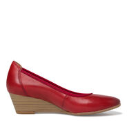 Escarpin en cuir - rouge, CHILI, hi-res