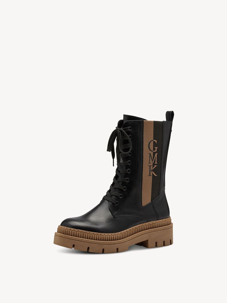 Botki - czarny, BLACK/NATURE, hi-res