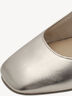 Lederpumps - metallic, PLATINUM, hi-res
