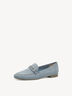 Lederslipper - blau, POLAR, hi-res