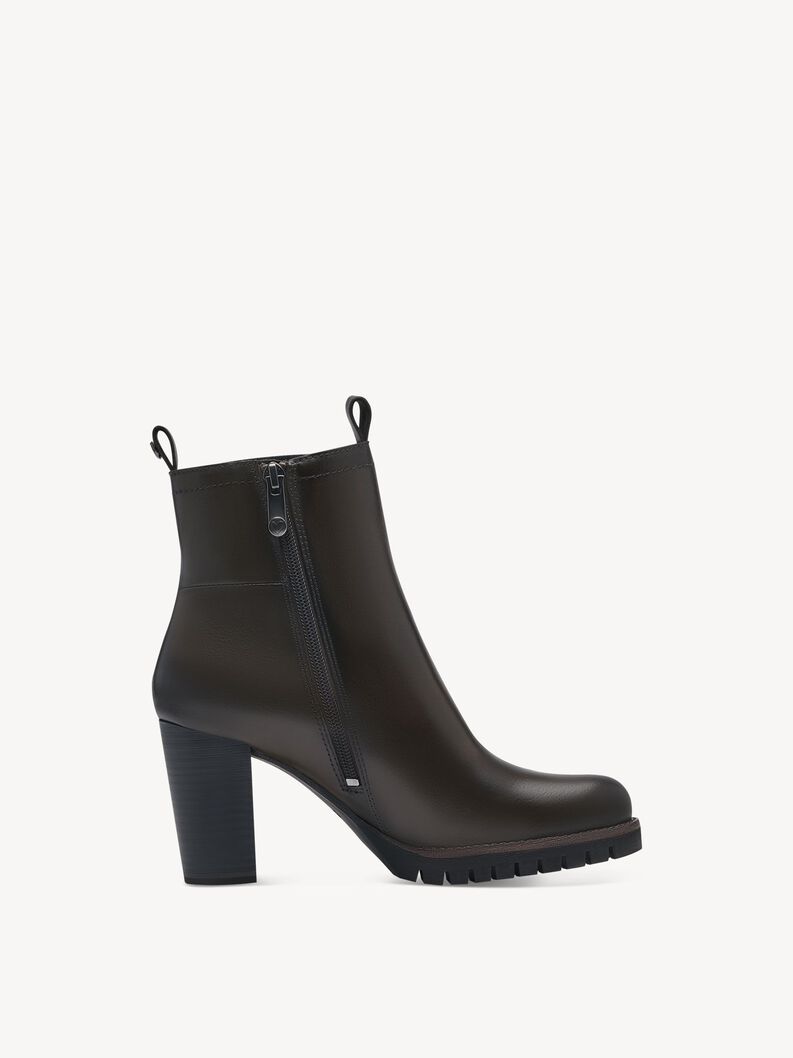 Leder Chelsea Boot - khaki, KHAKI, hi-res