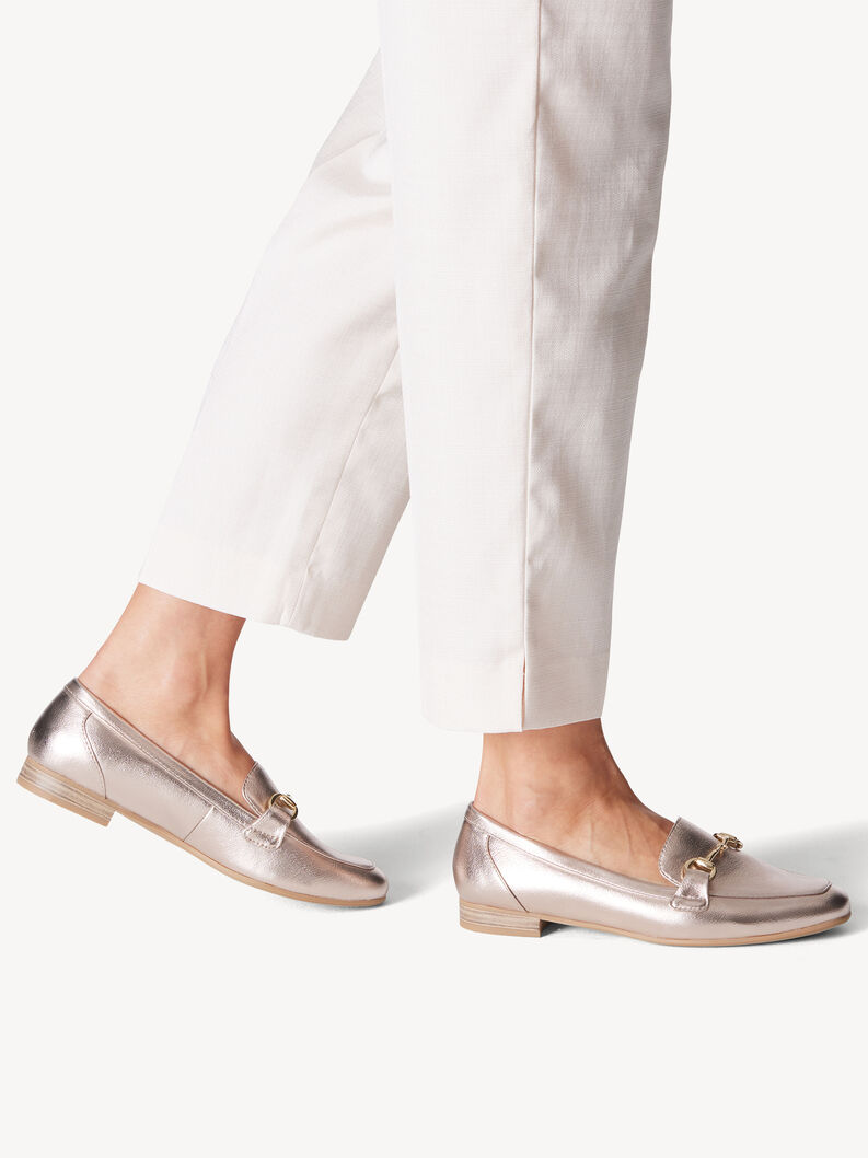 Slipper - metallic, PLATINUM, hi-res