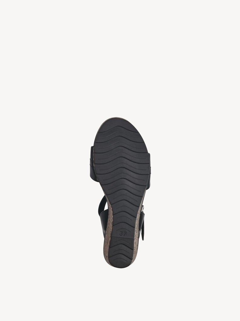 Sandal - black, BLACK, hi-res
