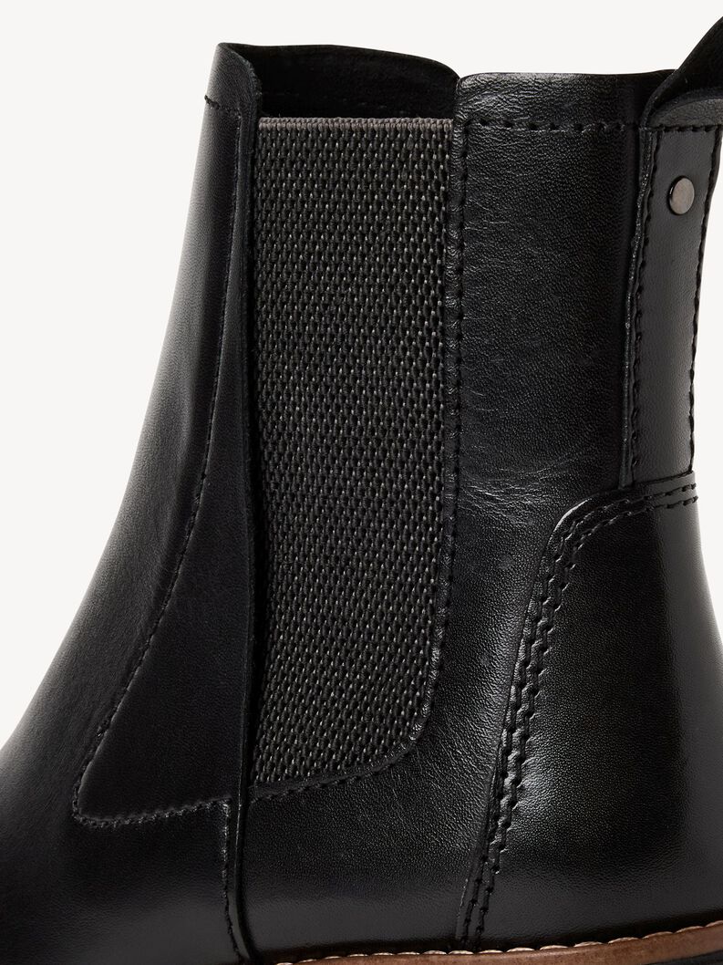 Leder Chelsea Boot - schwarz, BLACK COMB, hi-res