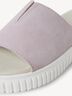 Lederpantolette - lila, LAVENDER, hi-res