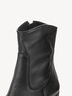 Lederstiefelette - schwarz, BLACK, hi-res