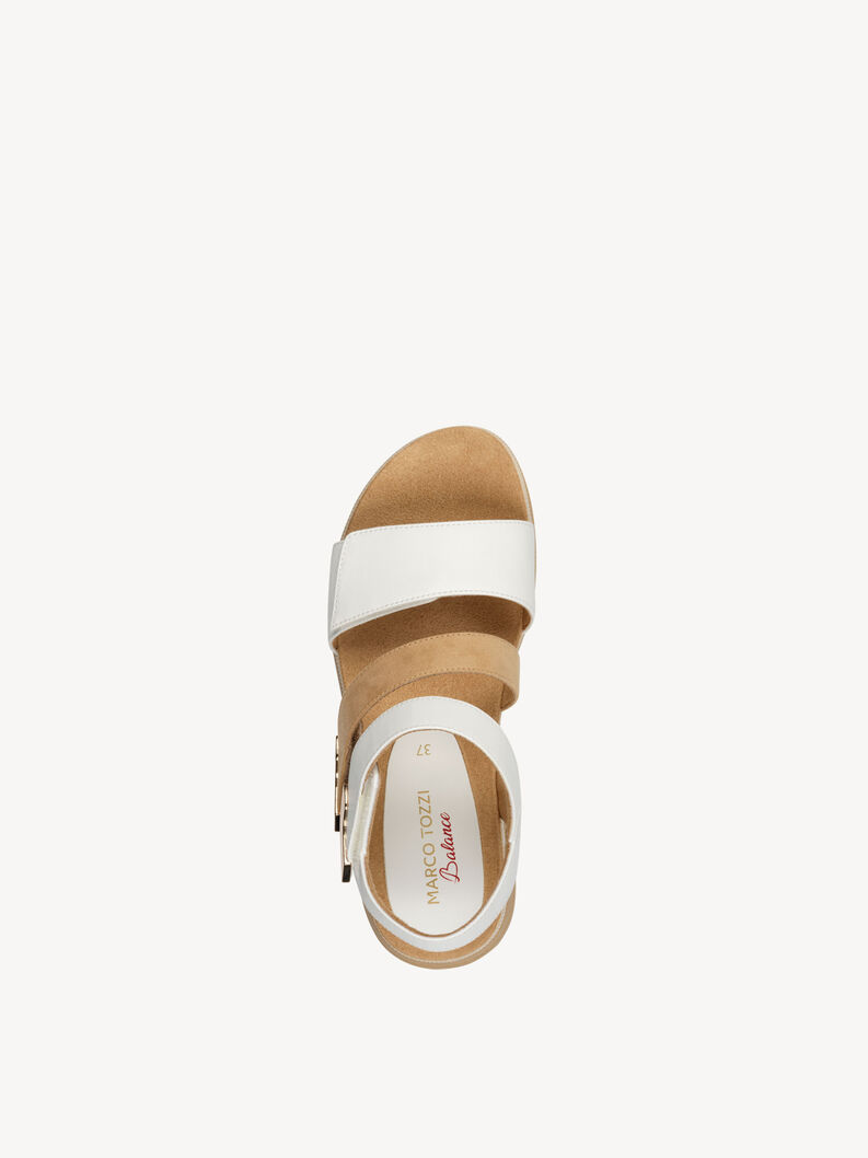 Sandal - white, WHITE COMB, hi-res