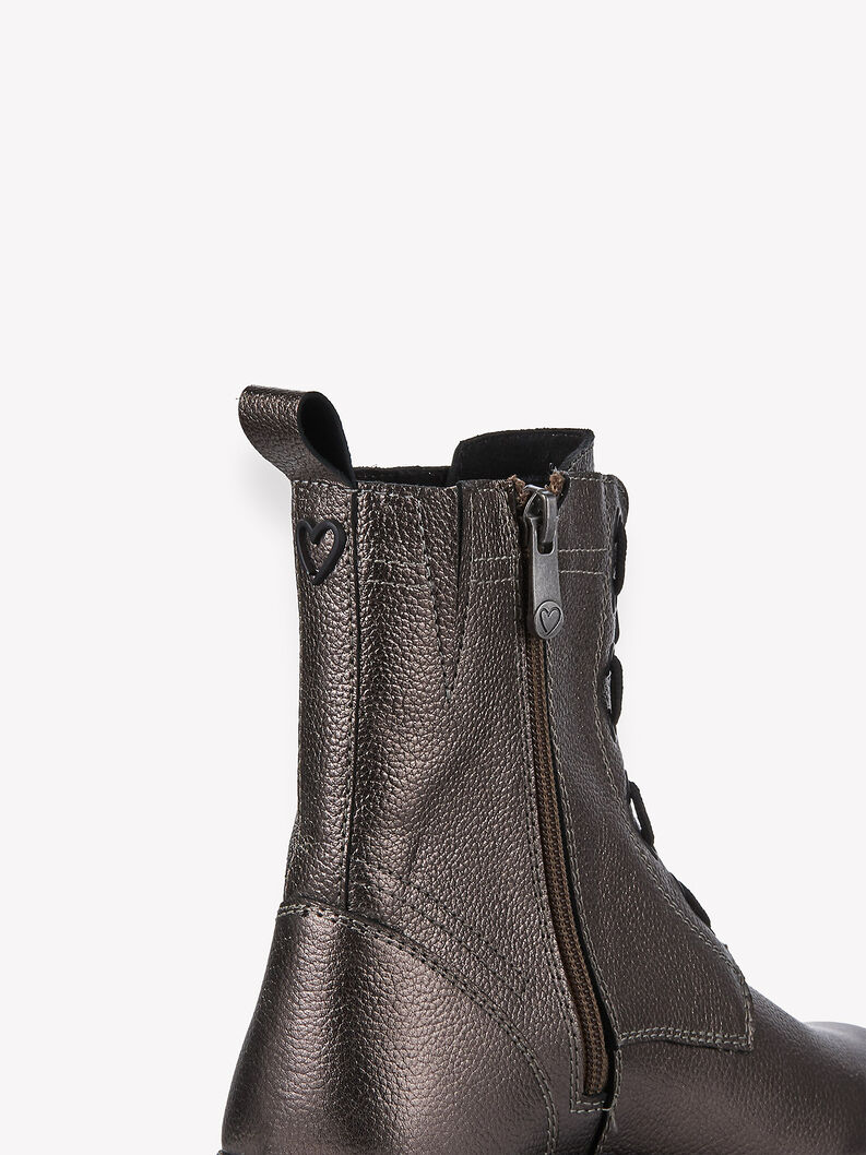 Stiefelette - metallic, PEWTER, hi-res