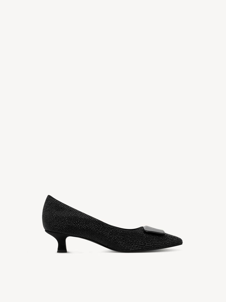 Pumps - schwarz, BLACK GLITTER, hi-res