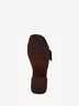 Lederpantolette - schwarz, BLACK, hi-res