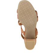 Heeled sandal - brown, COGNAC, hi-res