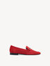 Leather Slipper - red, RED, hi-res