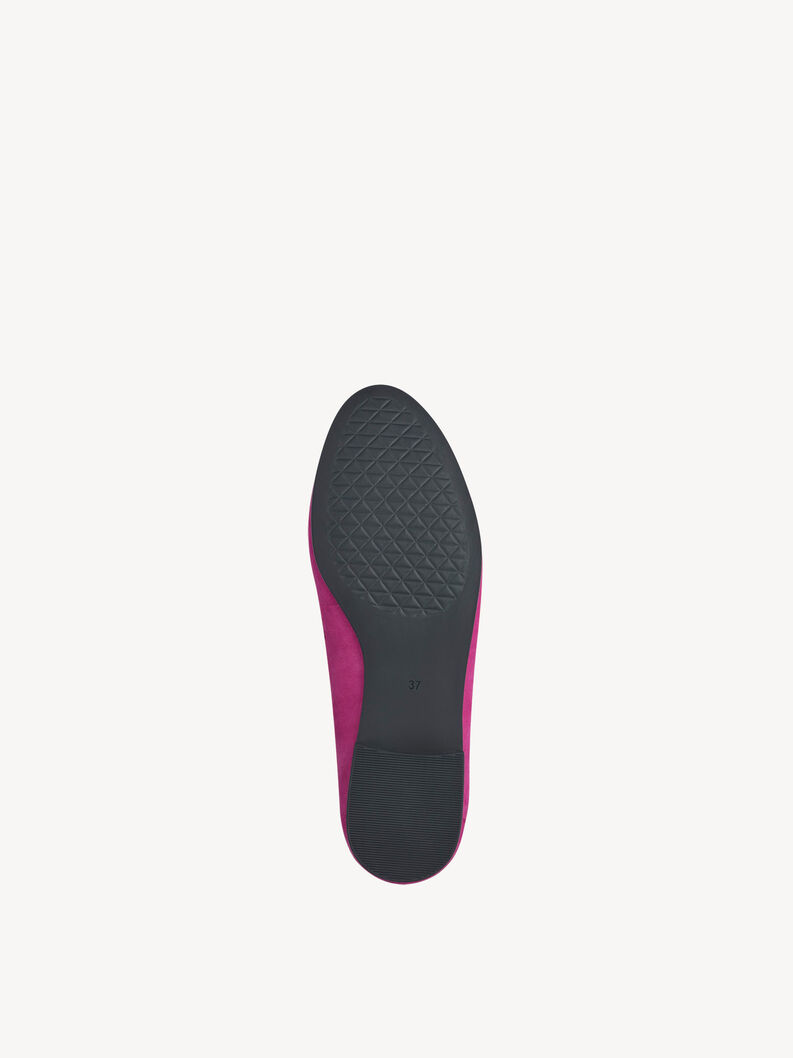 Lederslipper - pink, PINK, hi-res