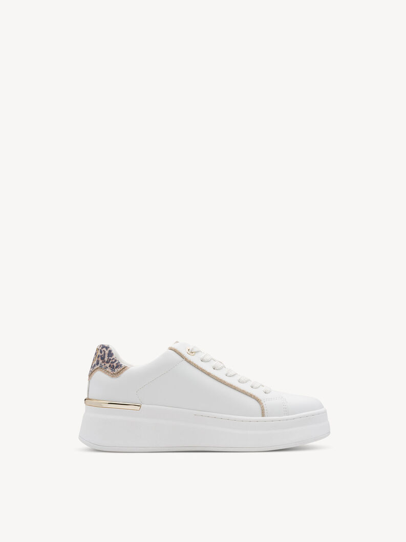 Sneaker - wei&szlig;, WHITE/GOLD, hi-res