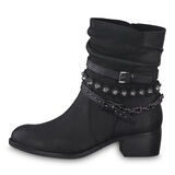 Bottine en cuir - noir, BLACK ANT.COMB, hi-res