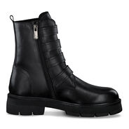 Lederstiefelette - schwarz, BLACK ANTIC, hi-res