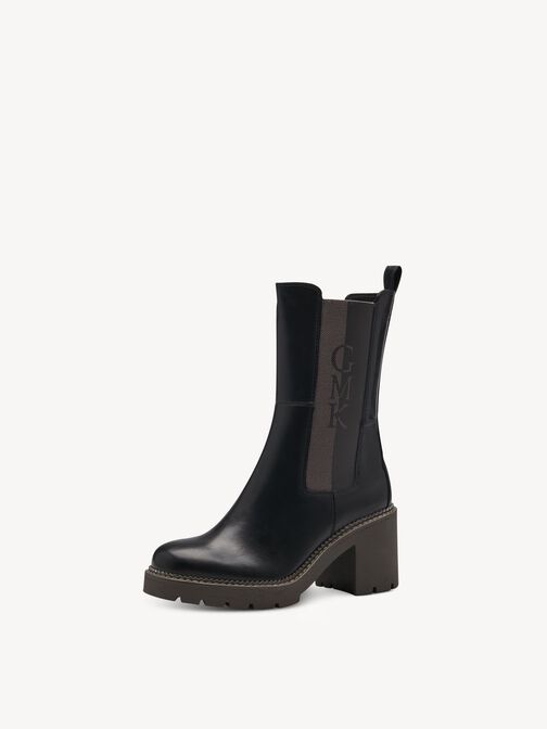 Chelsea Boot - schwarz, BLACK/DK.GREY, hi-res