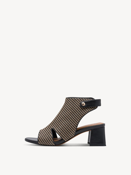 Sandalette, BLACK COMB, hi-res