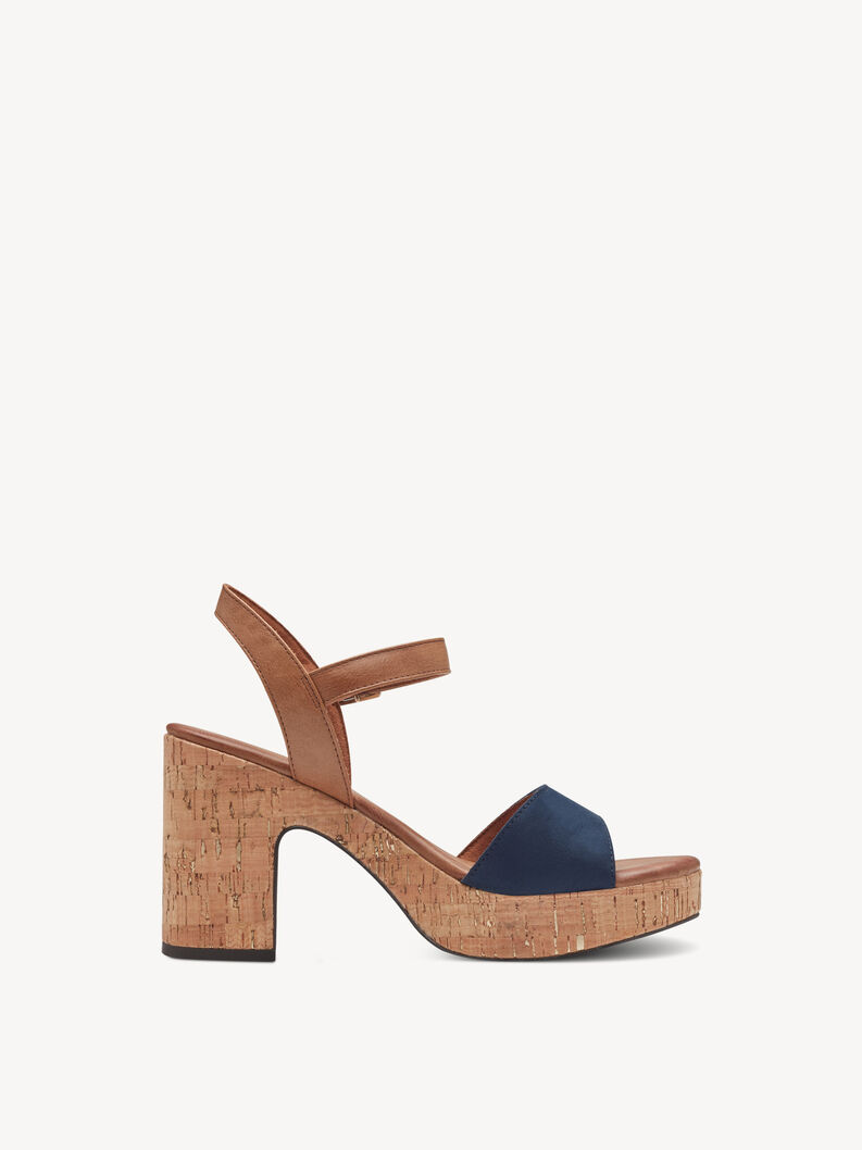Sandal - blue, NAVY COMB, hi-res