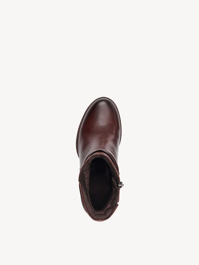Lederstiefelette - braun, CAFE, hi-res