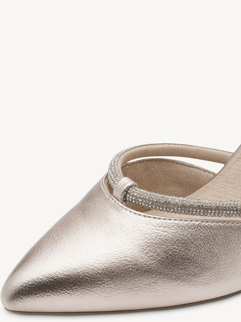 Pumps - metallic, PLATINUM, hi-res