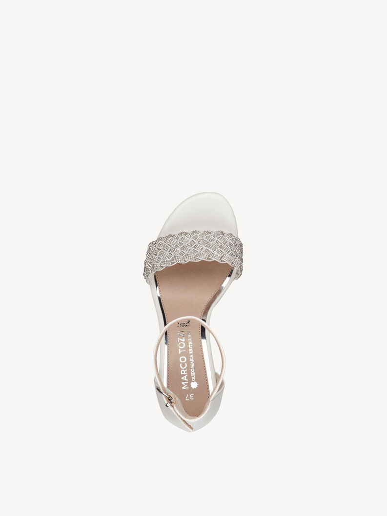 Sandale - beige, IVORY PATENT, hi-res
