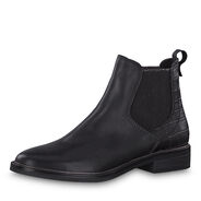 Leder Chelsea Boot - schwarz, BLACK ANT.COMB, hi-res