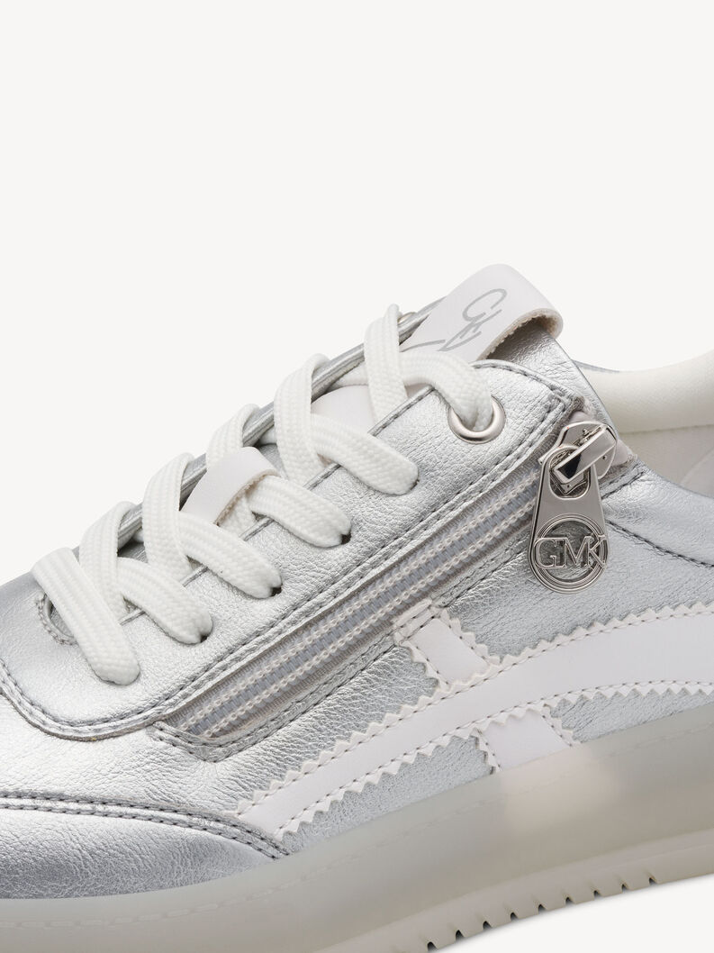Sneaker - metallic, SILVER, hi-res